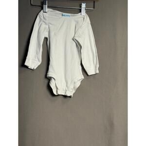 Vintage Carter’s White Long Sleeve 19–26 lbs 80s/90s Baby‎ Bodysuit Jumpsuit